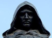 a statue of a man wearing a hooded jacket