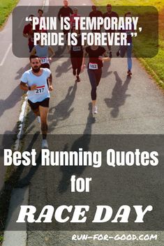 Get motivation for your running race with these inspiring running quotes for race day.  #runningquotes Run Quote Motivational, Winning Qoutes, Race Day Quotes, Marathon Running Motivation, Motivational Running Quotes, Running Advice, Marathon Quotes, Race Quotes, Inspirational Running Quotes