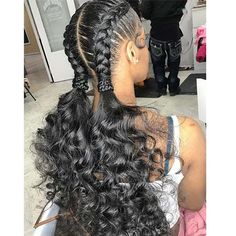 Black Braided Hairstyles, Weave Hairstyles Braided, Feed In Braid, Cool Braid Hairstyles, Natural Hair Braids, African Braids Hairstyles, Braid Hairstyles