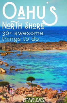 an advertisement for the north shore travel guide