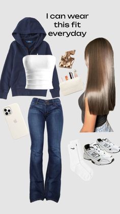 Outfits Latina, Stylish Outfits Casual, Latina Outfits, Outfits For School, Fitness Wear Outfits, Stylish Summer Outfits