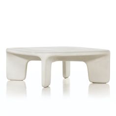 Dante Coffee Table Angled View West Elm Coffee Table, Four Hands Furniture, Cast Concrete, Concrete Coffee Table, Concrete Color, White Concrete, Coffee Table White, Modern Home Office, Outdoor Coffee Tables