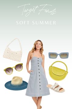 Have you checked out our most recent Target finds? We have categorized all the latest styles for you by color palette so you can look your best! We want you feeling hot all Summer long in your Soft Summer colors! #affiliate Don’t know what colors look best on your skin tone? We do virtual color analysis! Best Target Finds, 2024 Outfits, Target Finds, Feeling Hot