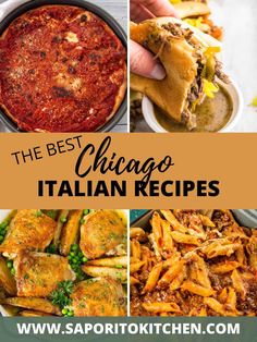 the best chicago italian recipes for dinner, appetizers and desserts from www sparotot kitchen com