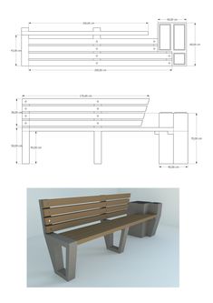 an image of a bench that is in the shape of a bookcase and measurements