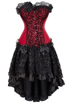 PRICES MAY VARY. Women's Steampunk Clothing Vintage Corset Dress Halloween Costume Gothic Corset Skirt Set Perfect Steampunk Clothing for Steampunk Party, Masquerade Party,Pirate Costume for Women,Halloween Costume,Renaissance Costume The measurement of our steampunk corset is different from your locals. Please use our size chart to choose corset dress, do not follow Amazon size chart Steampunk Corset Dress Wash Care: Hand wash separately in lukewarm water, do not wring dry or iron. Steampunk Co Corset Dress Halloween, Pirate Costume For Women, Victorian Corset Dress, Costume For Women Halloween, Plus Size Steampunk, Vintage Corset Dress, Steampunk Corset Dress, Costumes For Women Halloween, Corset Steampunk