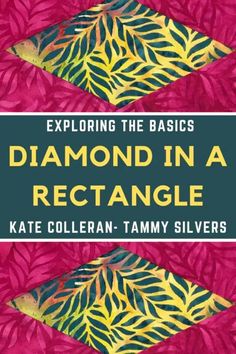 the cover of exploring the basics diamond in a rectanglele