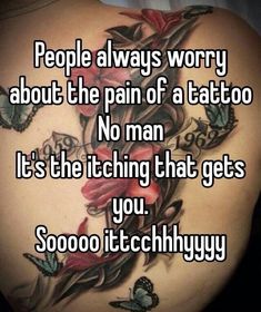 Funny Tattoo Quotes, Tattoo Memes, Doodle Tattoo, Whisper App, Name Tattoo, Disney Tattoos, Love Tattoos, Jokes Quotes, Reality Quotes