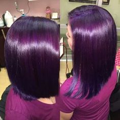 Purple Hair Color Ideas, Hair Shade, Purple Hair Color, Violet Hair, Celebrity Hair