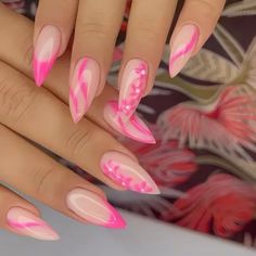 Let your Stiletto nails become the ultimate fashion accessory, expressing your individuality and confidence with every gesture. #naildesignsjournal #nails #nailart #naildesigns #frenchnails #coffinnails #almondnails #ombrenails #gelnails #acrylicnails #nailpolish #nailideas #pointynails #stilettonails #stilettos Nail Art Designs Summer, Almond Nails Designs, Almond Nail, Fancy Nails, Nail Shapes, Nails Designs