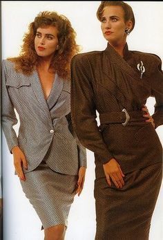 Power Dressing 80s, 80s Power Dressing, 1987 Outfits, 80s Powersuit, 1980s Power Dressing, 1990s Fashion Trends, Fashion Advertisement, 1980s Fashion Trends, 1980 Fashion