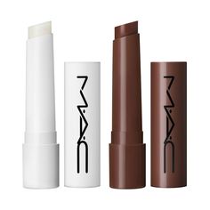 Get that voluptuous, juicy lip look you love with this duo of fan-favourite Squirt Plumping Gloss Stick shades. These versatile hues glide on vibrant and melt down neutral for a conditioned, polished and plumped-up pout. Wear Squirt on its own or layer it over your favourite lip colours for the perfect glossy lip combo. Glossy Lip Combo, Lip Colours, Menthol Crystals, Beeswax Lip Balm, Lip Combo, Juicy Lips, Tickled Pink, Glossy Lips, Lip Plumper