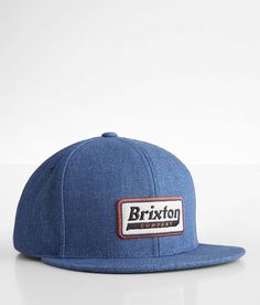 Brixton Steadfast Denim Hat - Blue , Men's Denim Embroidered patch snapback hat One size fits most. 100% Cotton. Apparel & Accessories > Clothing Accessories > Hats Denim Hat, Hat For Men, Men's Hats, Hat For Man, Accessories Clothing, Embroidered Patch, Mens Denim, Snapback Hat, Embroidered Patches