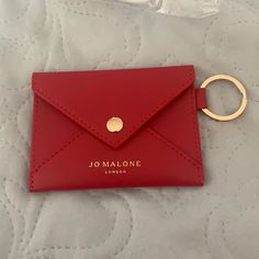 No Malone Key Holder / Card Holder Card Holder With Key Ring, Wallet Ideas, Leather Weekender Bag, Leather Weekender, Dr Martens Boots, Jo Malone London, Jo Malone, Key Card Holder, Leather Leggings