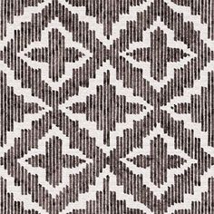 a black and white pattern on fabric