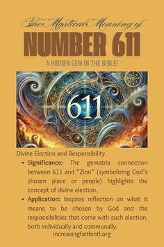 the book cover for number 611