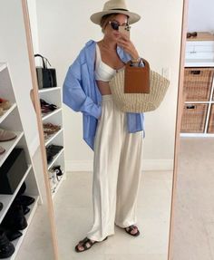 Boat Day Outfit, Boat Attire, Yacht Outfit, Rome Outfits, Ibiza Outfits, Boating Outfit