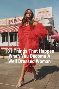 Being a well dressed woman is a small, yet significant step, that can trigger momentum towards living a most beautiful life. Here are 100 things that happen to you when you start dressing well. Level Up Your Look with Spring Summer Outfit Ideas, Classy Summer Outfit Ideas, Classy Spring Outfit Ideas, Holiday Outfit Ideas, Autumn Style Inspiration and Fall Outfit Ideas for Classy Women.  #styleinspo #outfitinspo #fashioninspo #personalstyle #capsulewardrobe Well Dressed Women Classy, Be A Better Wife, Good Girlfriend, Better Wife, Become More Attractive, Improve Your Style, Classy Summer Outfits, Stylish Lady, Look Put Together