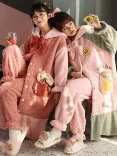 Fabric: polyester Warm up in style with this double-sized, dreamy, and cozy pajama set made from breathable, fleece-like material. Perfect for staying warm in chilly temperatures! Nightgown Sets, Cozy Pajamas, Apple Crisp, Cozy Winter, Discount Code, Spreads, Everyday Outfits, Stay Warm, Night Gown