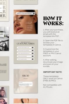 #Lash_Tech_Aesthetic #Clinic_Beauty #Beauty_Entrepreneur #Tech_Aesthetic Beauty Entrepreneur, Brand Presentation, Aesthetic Clinic, Lash Tech, Social Media Poster, Clinic Design