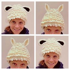 Sally Sheep & Ayla Alpaca Hats / Beanies Sizes: S - M - L  Introducing the latest addition to our cozy collection: "SALLY THE SHEEP " & AYLA THE ALPACA Complete with their adorable crocheted ears. Uniquely crocheted hats that bring warmth, charm, and a touch of whimsy to your wardrobe. These beanies are delightful companions for your chilly adventures. These hats are more than an accessory; they're a statement of creativity and individuality. Designed with all ages in mind, they are the perfect gift for those who appreciate the art of crochet and the warmth of a handmade treasure. Let SALLY and or AYLA bring a smile to your face and comfort to your head! Their unique design promises to turn heads and spark conversations. The pattern includes step by step instructions with pictures and a Yo Crochet Unique, Crocheted Hats, The Sheep, Crochet Hat Pattern, Step By Step Instructions, Your Head, Alpaca, A Smile, Sheep