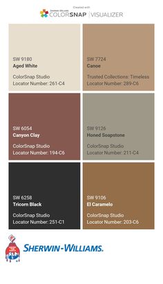 the color scheme for sheryln williams's paint colors