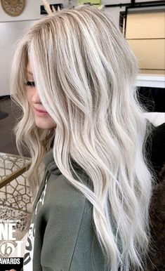 Ice Blonde Hair, Balayage Hair Blonde