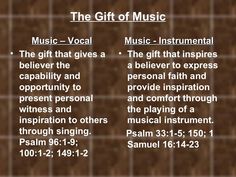 the gift of music musical - vocal the gift that gives a gift that inspires