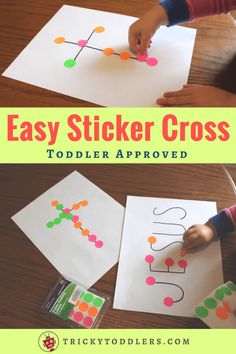 this is an easy and fun activity for toddlers to do