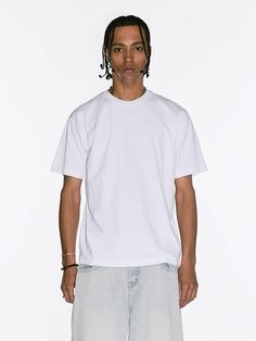 This is a comfortable and casual t-shirt by Millo Archive that is made out of high quality and sturdy material. With distinctive mood of the design and comfortable wear, you can style it for your casual daily outfit.- Semi oversized silhouette- Basic U neckline t-shirt- Tentar and tumble processed fabric- Casual and comfortable mood White Boxy Fit Urban T-shirt, Basic Boxy Fit T-shirt For Streetwear, Oversized Modern T-shirt For Streetwear, Urban Oversized Solid T-shirt, Solid Color Oversized Urban T-shirt, Basic Relaxed Fit T-shirt For Streetwear, Solid Color Drop Shoulder T-shirt For Streetwear, Solid Drop Shoulder T-shirt For Streetwear, Casual Solid Color Boxy Fit T-shirt