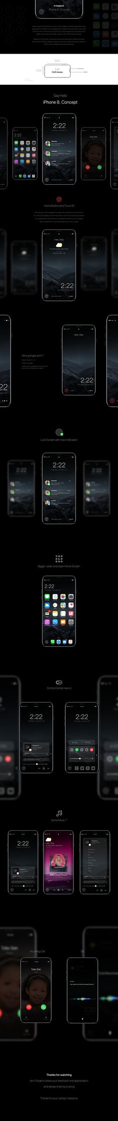 a bunch of screens are shown in this dark background, with different colors and sizes