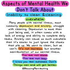 Mental Health Symptoms, Mental Health Facts, Mental Health Therapy, Lack Of Energy, Mental And Emotional Health, Self Care Activities, Mental Health Matters, Health Facts, Health Quotes