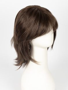 Bailey by Rene of Paris | Mid-Length Wig – WigOutlet.com Closed Flower, Layered Shag, Dark Brown Highlights, Shag Cut, Dark Strawberry Blonde, Auburn Highlights, Strawberry Blonde Highlights, Light Auburn, Light Blonde Highlights