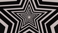 an abstract black and white star pattern