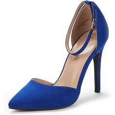 Designed In Usa Heel Height: 4" (Approx) Platform Height: 0.5" (Approx) Tpr Rubber Sole Feather Light Fitted Blue Heels With Round Toe, Fitted Blue Round Toe Heels, Fitted Blue Ankle Strap Heels, Chic Royal Blue Pointed Toe Heels, Blue 4-inch Heels, Royal Blue Pointed Toe Heels For Spring, Feather Light, Pump Shoes, Shoes Women Heels