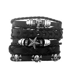 Bracelets Goth, Dark Bracelet, Accessories Dark