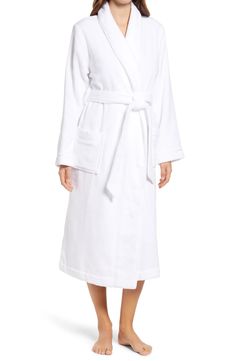 Hydro Cotton Terry Robe NORDSTROM Terry Robe, Summer Shawl, Exquisite Gowns, Womens Loungewear, Egyptian Cotton, Shawl Collar, Summer Women, Clothing Items, Gowns Dresses