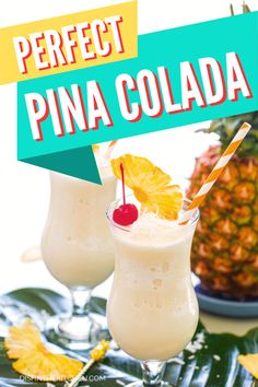 Everyone claims they have the best Piña Colada Recipe but THIS ONE is the BEST!  This vintage cocktail Piña Colada recipe creates a pineapple forward cocktail that isn’t too sweet or watered down with ice. It is the perfect blend of rum, coconut cream, pineapple and rum! Perfect Pina Colada Recipe, Piña Colada Recipe, Virgin Pina Colada, Pina Colada Recipe, Malibu Coconut, Flavored Rum, Pina Coladas, Pineapple Lovers