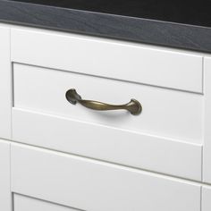 a close up of a drawer with a handle