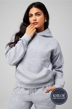 Cozy Fleece Hoodie Fabletics Classic Grey Heather female Activewear >> Womens >> Tops >> Sweatshirts >> Hoodies Cozy Fleece regular Everyday/Lounge UPF Protection Female Activewear, Soft Sweatpants, Classic Grey, Soft Hoodie, Workout Gear, Fleece Hoodie, Active Wear For Women, Fleece Fabric, 90s Fashion