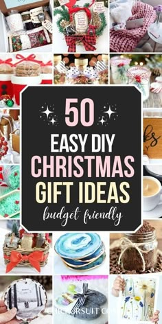 50 easy diy christmas gift ideas that are perfect for the holiday season and beyond