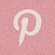 a pink background with a white pin on it