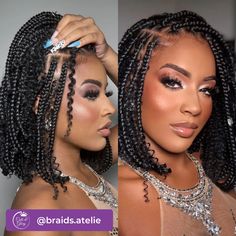 40 Stylishly Short Braids Hairstyles You'll Fall In Love With in 2024 - Coils and Glory Black Women Braids 2023, Braids In Bob Style, Short Single Braids For Black Women, Short Braids Styles For Black Women, Easy Braiding Styles For Black Women, Shoulder Length Braids Hairstyles, Shoulder Length Braid Styles, Shoulder Length Hairstyles For Black Women, Black Hairstyles 2023