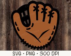 a baseball glove with crosses on it and the words svg png - 300 dpi