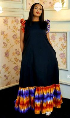 Bubu Gown Styles, African Fabric Dress, Long African Dresses, 2piece Outfits, African Print Dress Ankara, African Wear Dresses, African Inspired Clothing