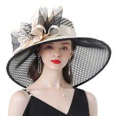 PRICES MAY VARY. Suitable For Head Circumference: 58-60cm/22.8-23.6inches. The height of the hat is about 3.9 inches and the brim is 6.2 inches long. The circumference of the hat is adjustable, so it stays on your head well The fedoras is made of polyester, except the accessories. It is soft, lightweight, breathable and comfortable to wear Fashionable fedoras can be matched with different styles of clothing, show your charm and let you stand out in the crowd. Wide brim design provides good shade Kentucky Derby Horses, Classy Hats, Derby Horse, Summer Hats Beach, Purple Lady, Derby Dress, Cheap Party, Wide Brim Fedora