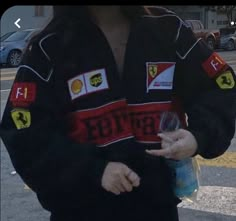 Rp Picture, F1 Merch, Ferrari Jacket, Ferrari F1, Future Fashion, Teenage Fashion Outfits, Grunge Aesthetic, Hot Rod, Profile Picture