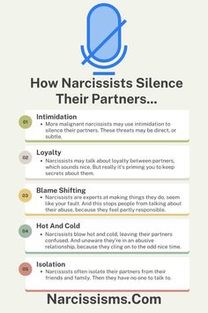 Please CLICK HERE For More On How Narcissists Silence Their Partners... Narcissists And Secrets, Can Narcissists Love, Narcissistic Empath Relationship, Understanding Narcissism, Identifying Narcissists