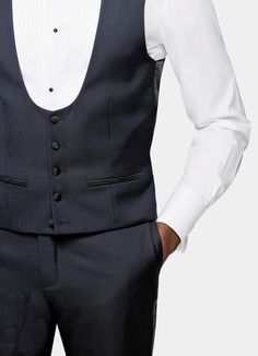 Navy Tuxedo, Navy Tuxedos, Black Tuxedo, The Navy, Wool Fabric, Fashion Advice, Free Delivery, Slim Fit, Pure Products