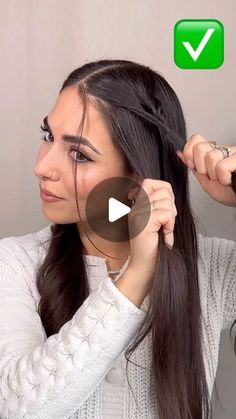 Cute Simple Hairstyles, Beautiful Braided Hair, Natural Hair Tutorials, Easy Hairstyles For Medium Hair, Long Hair Tutorial, Long Hair Video, Cute Hairstyles For Medium Hair, Hair Tutorials For Medium Hair, Effortless Hairstyles